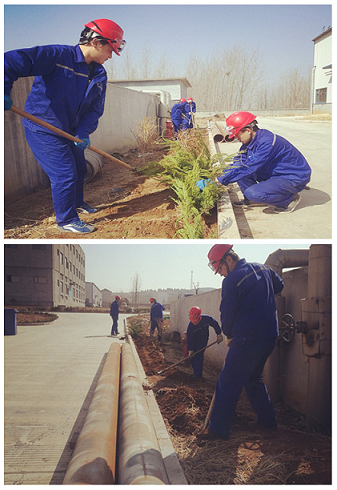 重山光電積極開展植樹活動(dòng)