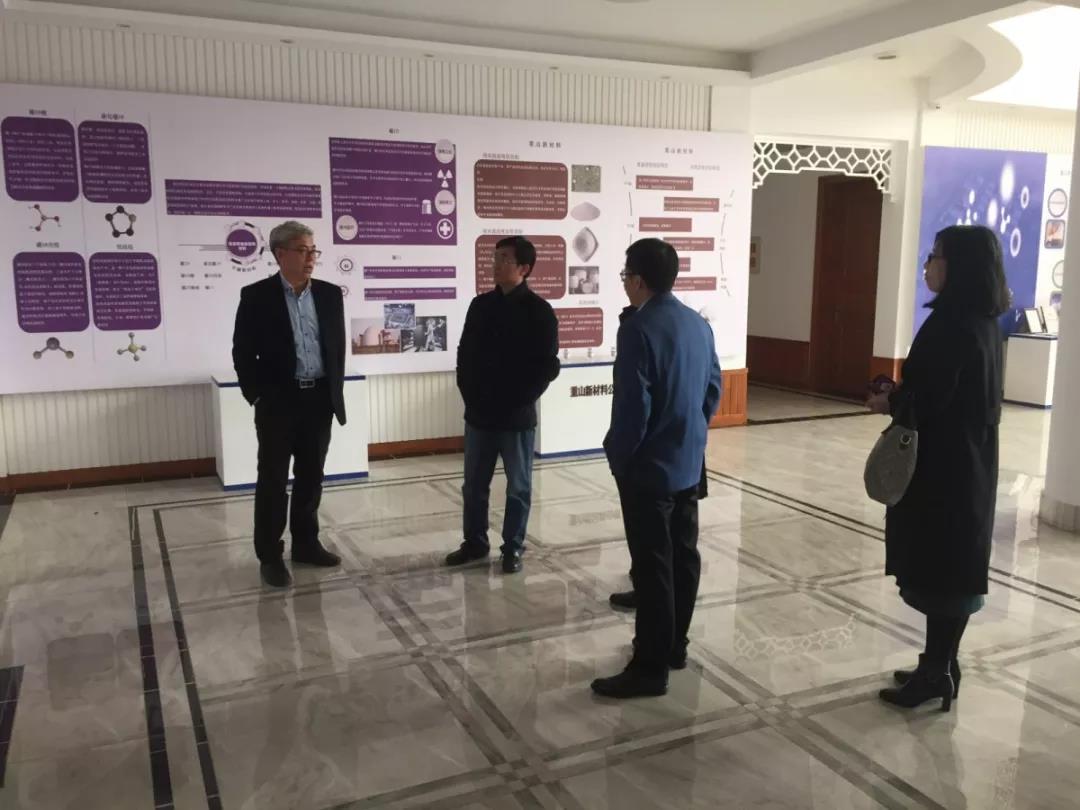 市電子信息和機(jī)械裝備產(chǎn)業(yè)發(fā)展中心領(lǐng)導(dǎo)蒞臨集團(tuán)公司調(diào)研指導(dǎo)工作