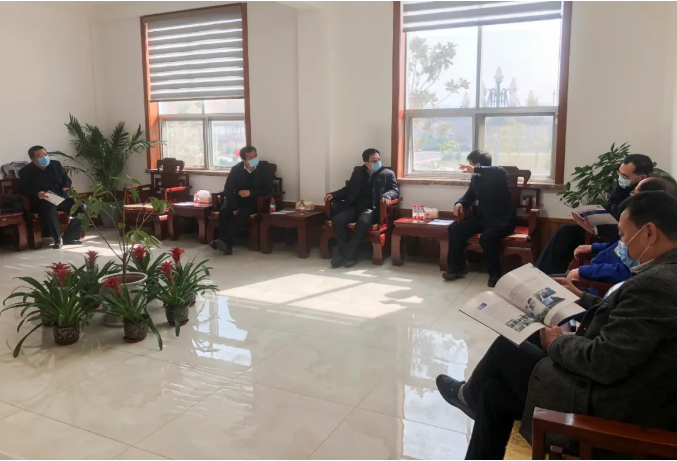 淄博市人社局領(lǐng)導一行到我公司調(diào)研考察項目建設及人才管理情況