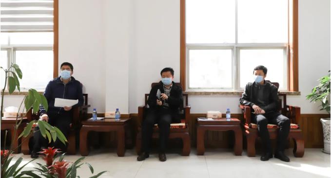 淄川區(qū)“四進”工作組一行領(lǐng)導到我公司調(diào)研項目建設情況