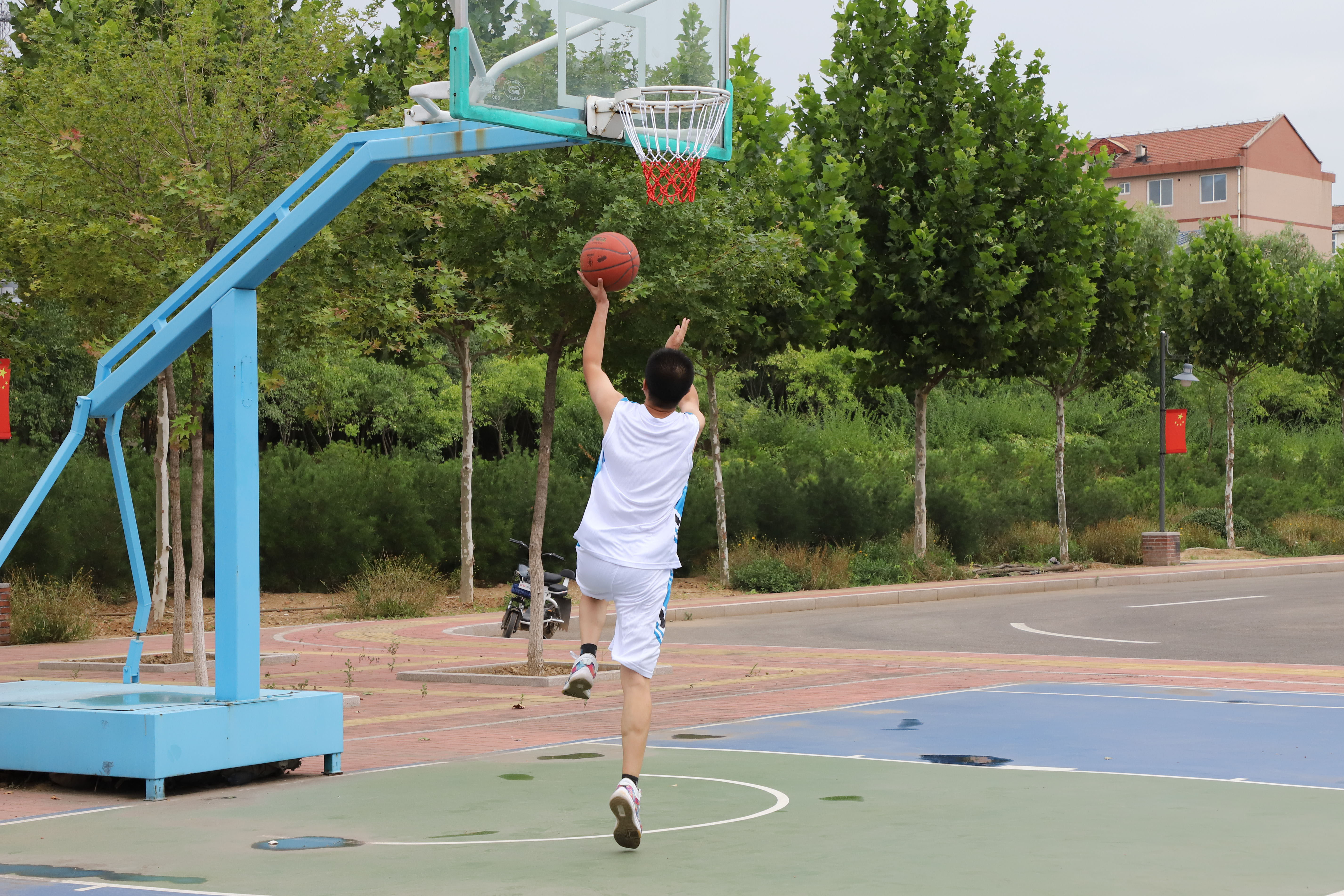 公司組織開展籃球技巧賽暨3對3比賽62