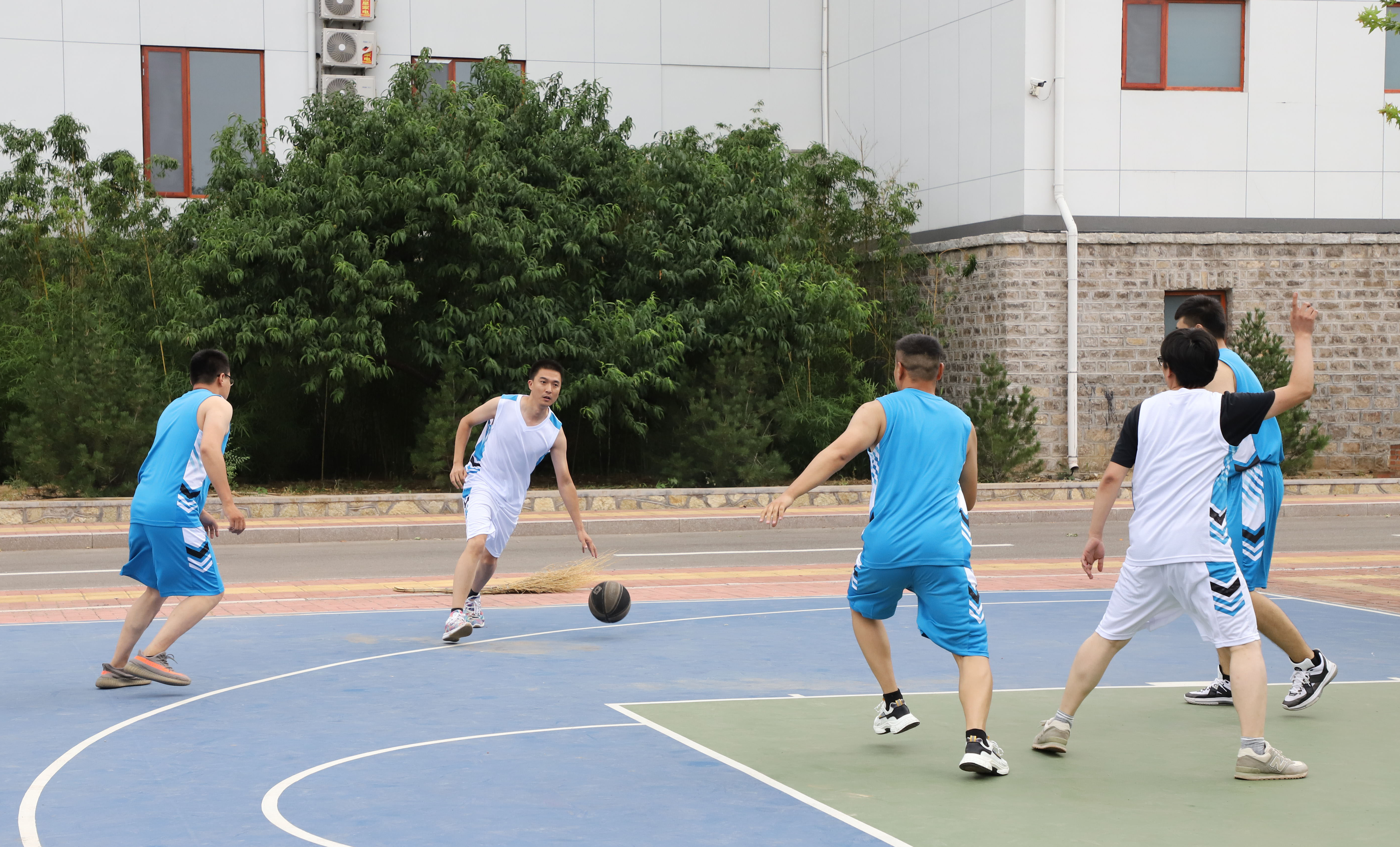 公司組織開展籃球技巧賽暨3對3比賽62