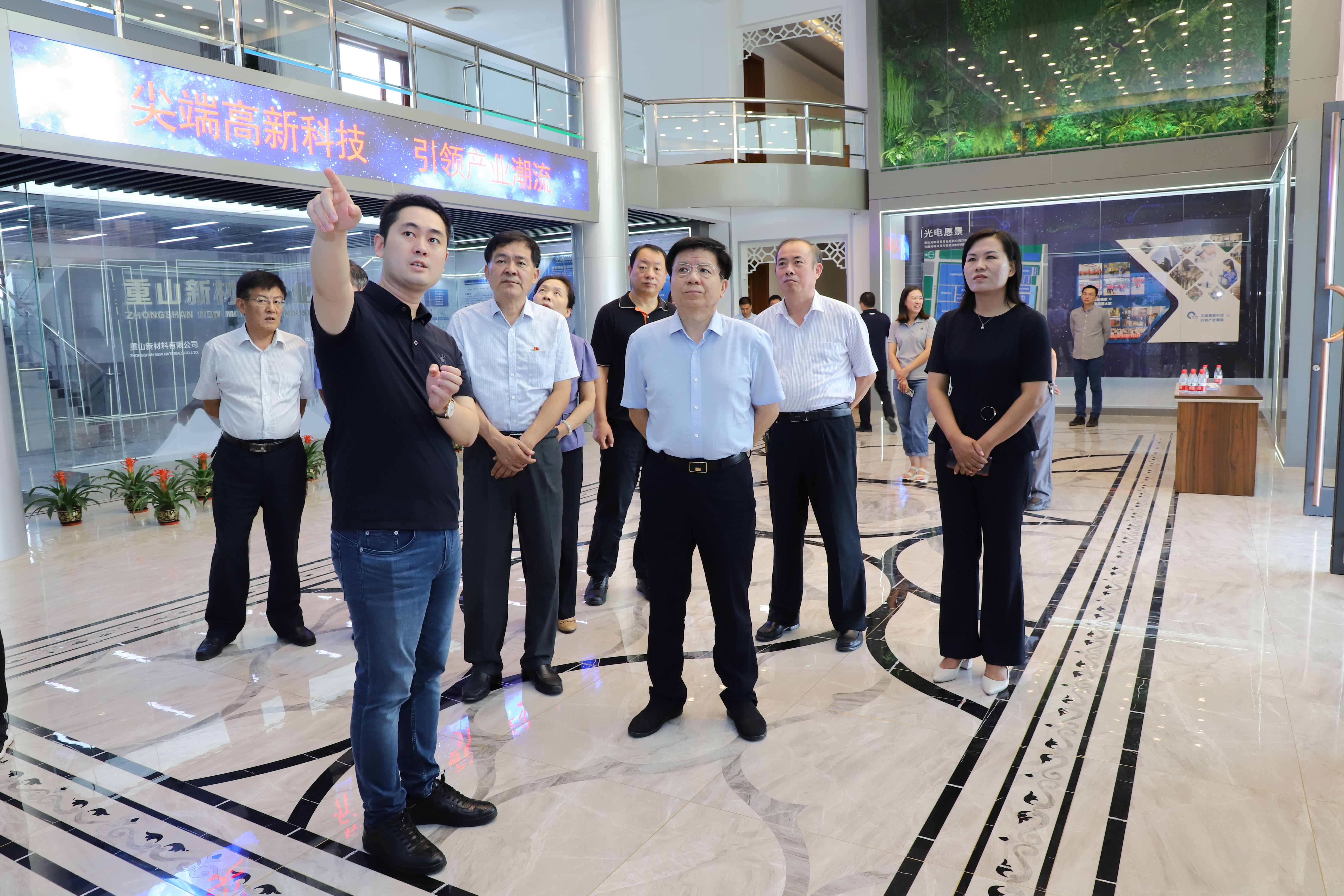 市政協副主席蒲緒章到我公司調研考察