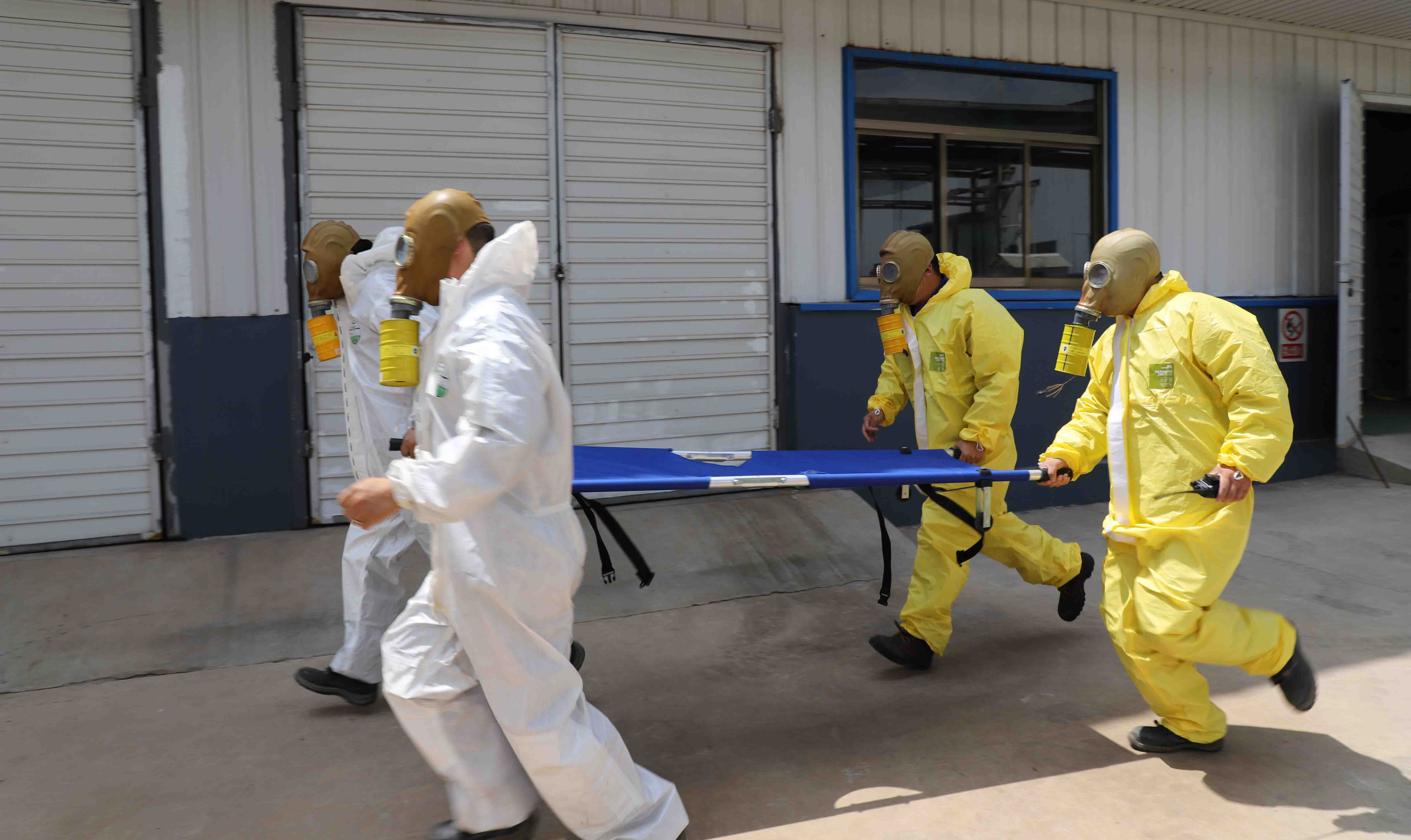 [“安全月”活動(dòng)系列報(bào)道]公司組織開(kāi)展安全生產(chǎn)應(yīng)急預(yù)案演練活動(dòng)