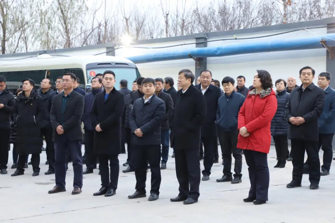 2020年淄川區(qū)科學(xué)發(fā)展暨基層黨建現(xiàn)場觀摩點(diǎn)評會到重山光電觀摩點(diǎn)評