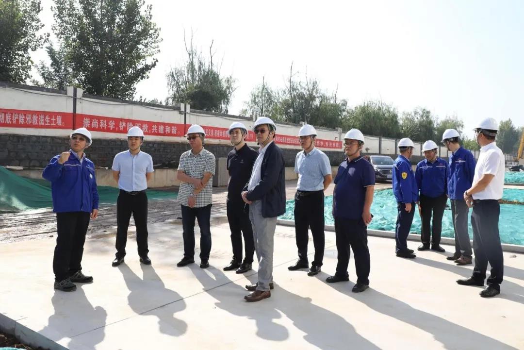 集團(tuán)領(lǐng)導(dǎo)到我公司調(diào)研