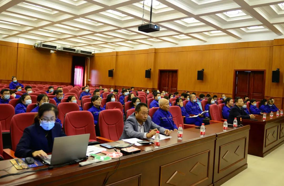 公司組織參加重山集團(tuán)第十一屆職工知識(shí)競賽