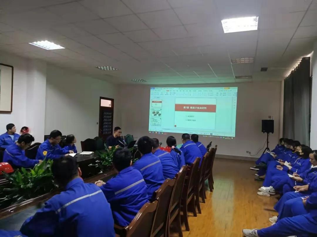 公司組織《鋰離子電池的結(jié)構(gòu)原理、分類及發(fā)展》專題培訓(xùn)
