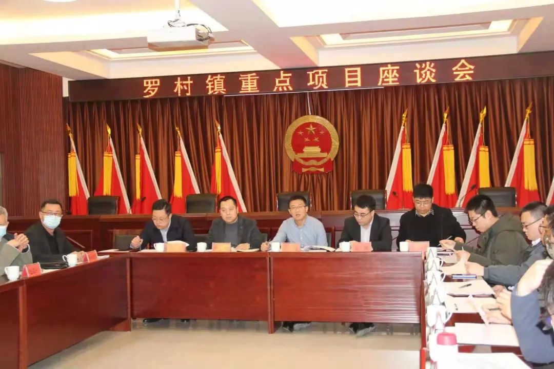 重山集團(tuán)董事長(zhǎng)參加羅村鎮(zhèn)重點(diǎn)項(xiàng)目座談會(huì)