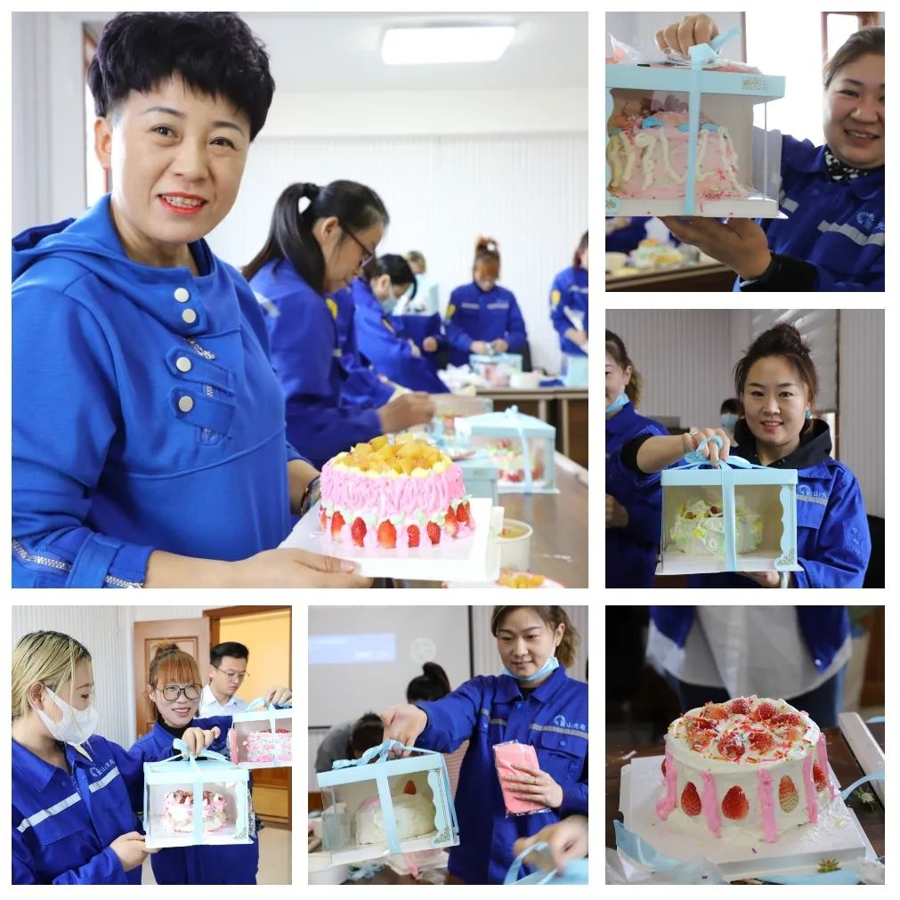 公司組織舉行“3.8女神節(jié)”蛋糕DIY活動57