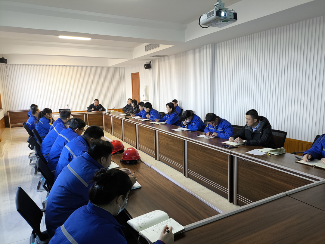 公司組織開展節(jié)后安全生產(chǎn)“復工第一課”