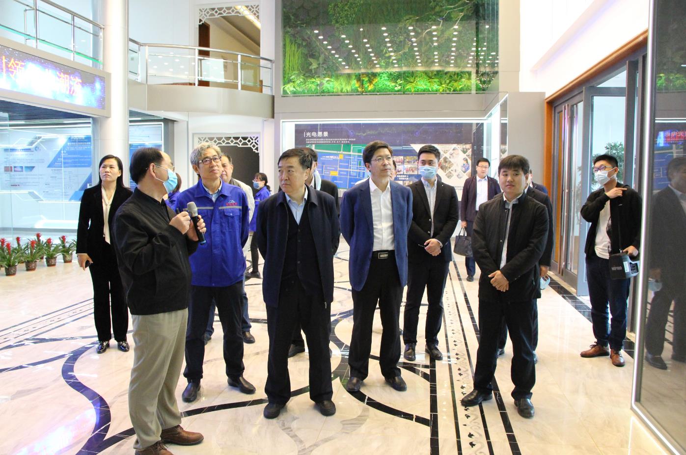 市政協(xié)主席叢錫鋼到我公司調(diào)研考察