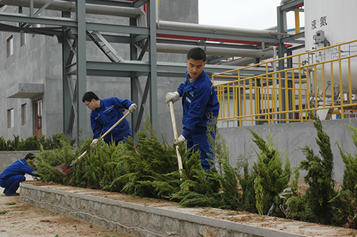 重山光電開(kāi)展植樹(shù)活動(dòng)