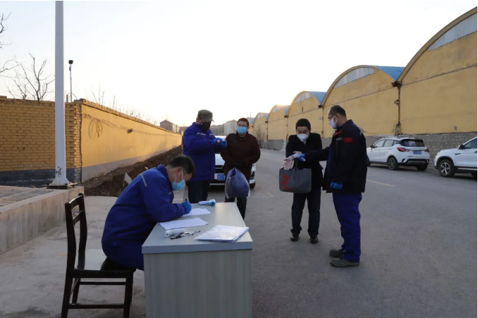 疫情防控，志愿者在行動